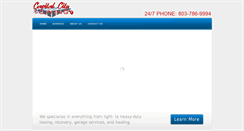 Desktop Screenshot of capitalcitytowingsc.com